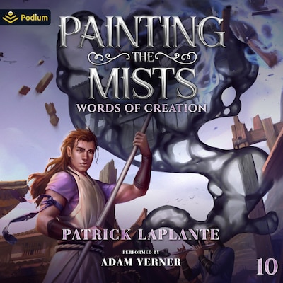 Words of Creation – omslag til lydbogen af Patrick G. Laplante