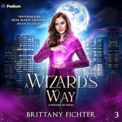 A Wizard's Way – omslag til lydbogen af Brittany Fichter