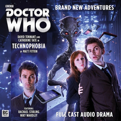 Doctor Who - The Tenth Doctor Adventures - Technophobia (Unabridged) – omslag til lydbogen af Matt Fitton
