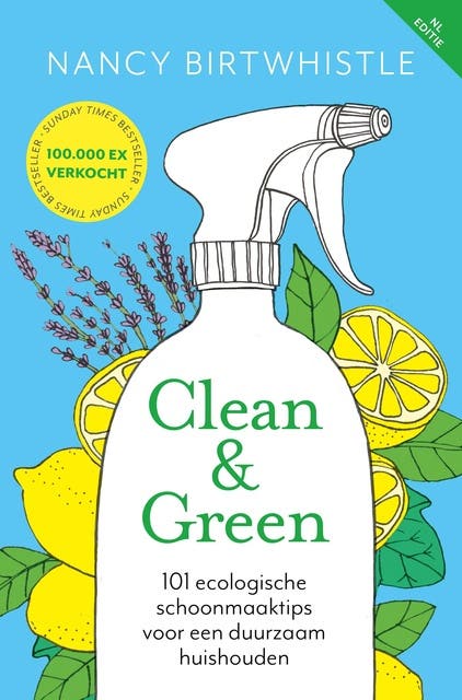 Clean en Green: 101 ecologische schoonmaaktips voor een duurzaam huishouden – omslag van het luisterboek van Nancy Birtwhistle