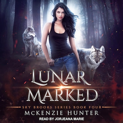 Lunar Marked – omslag til lydbogen af McKenzie Hunter