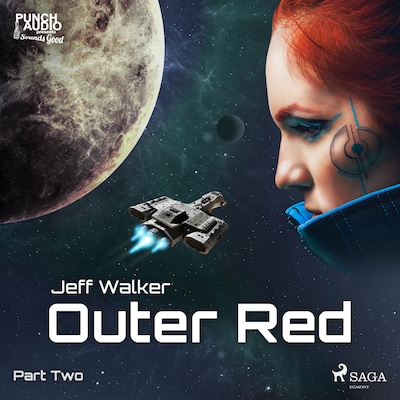 Outer Red: Part Two – omslag til lydbogen af Jeff Walker