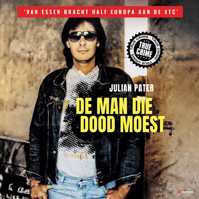 De man die dood moest – omslag van het luisterboek van Julian Pater