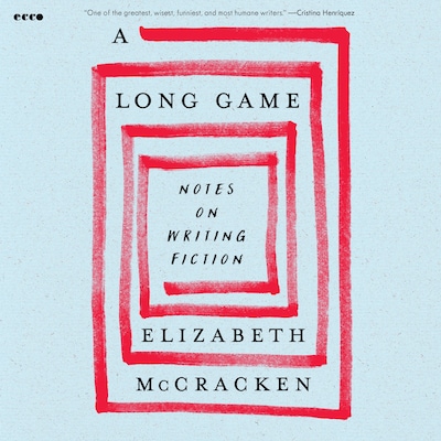 A Long Game – omslag til lydbogen af Elizabeth McCracken
