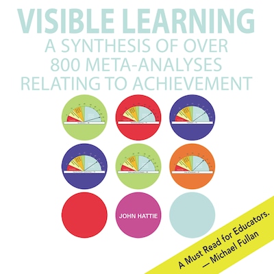 Visible Learning – omslag til lydbogen af John Hattie