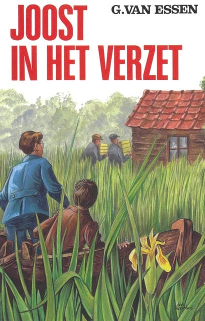 Joost in het verzet – omslag van het luisterboek van G. van Essen