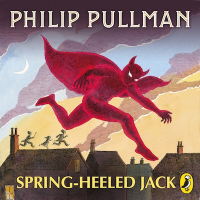 Spring-Heeled Jack – omslag til lydbogen af Philip Pullman