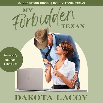 My Forbidden Texan – omslag til lydbogen af Dakota Lacoy