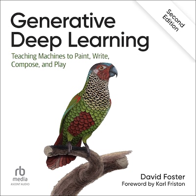 Generative Deep Learning – omslag til lydbogen af David Foster