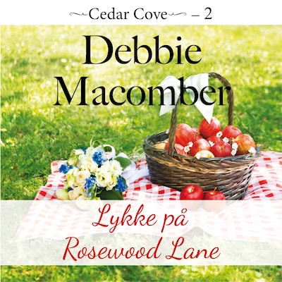 Lykke på Rosewood Lane – omslag til lydbogen af Debbie Macomber