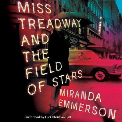 Miss Treadway and the Field of Stars – omslag til lydbogen af Miranda Emmerson
