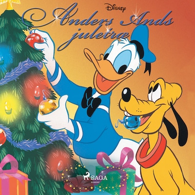 Anders Ands juletræ – omslag til lydbogen af Disney
