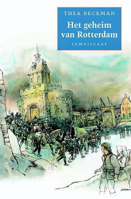 Het geheim van Rotterdam – omslag van het luisterboek van Thea Beckman