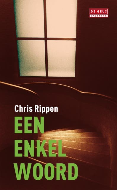 Een enkel woord – omslag van het luisterboek van Chris Rippen