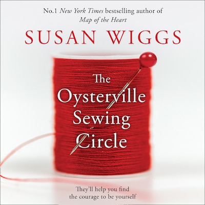 The Oysterville Sewing Circle – omslag til lydbogen af Susan Wiggs
