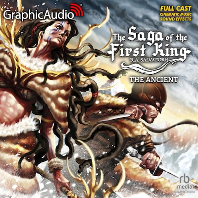 The Ancient [Dramatized Adaptation] – omslag til lydbogen af R.A. Salvatore
