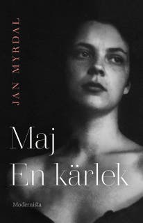 Maj. En kärlek – omslag till ljudboken av Jan Myrdal