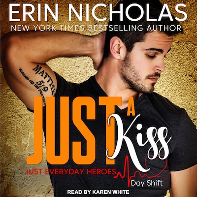 Just A Kiss – omslag til lydbogen af Erin Nicholas
