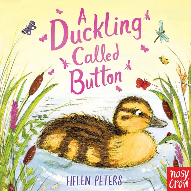 A Duckling Called Button – omslag til lydbogen af Helen Peters