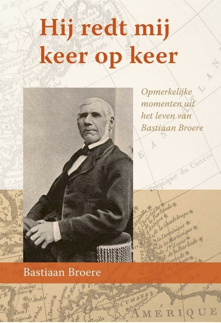 Hij redt mij keer op keer: Opmerkelijke momenten uit het leven van Bastiaan Broere – omslag van het luisterboek van Bastiaan Broere