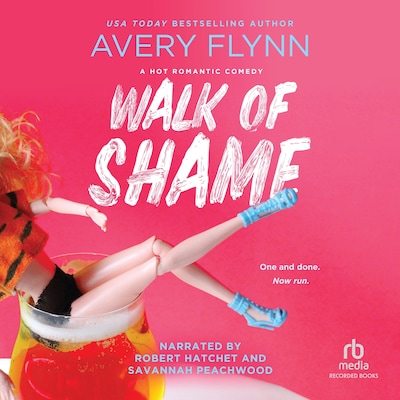 Walk of Shame – omslag til lydbogen af Avery Flynn