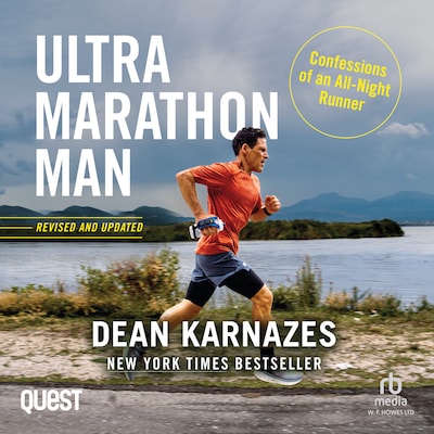 Ultramarathon Man – omslag til lydbogen af Dean Karnazes