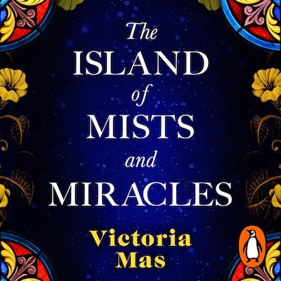 The Island of Mists and Miracles – omslag til lydbogen af Victoria Mas