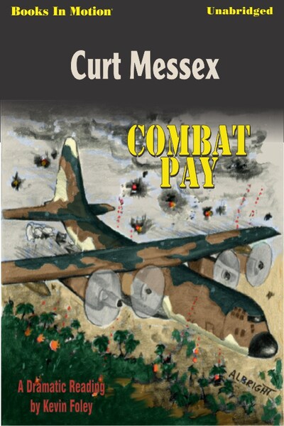 Combat Pay – omslag til lydbogen af Curt Messex