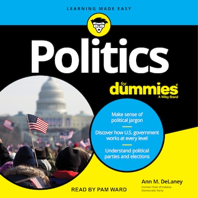 Politics For Dummies, 3rd Edition – omslag til lydbogen af Ann M. DeLaney