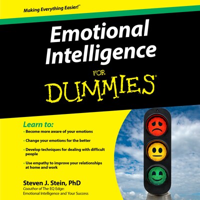 Emotional Intelligence For Dummies – omslag til lydbogen af Steven J. Stein, PhD