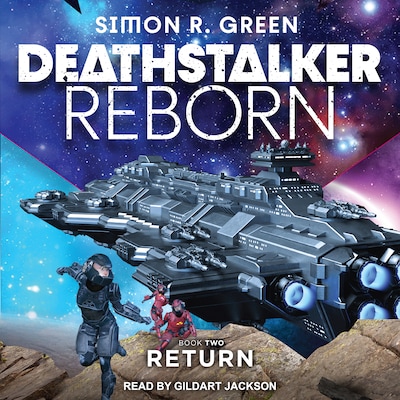 Deathstalker Return – omslag til lydbogen af Simon R. Green