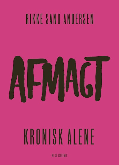 Kronisk alene – omslag til lydbogen af Rikke Sand Andersen