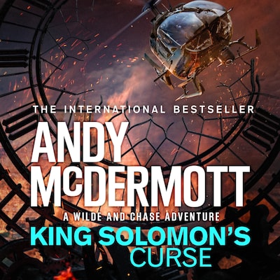 King Solomon's Curse (Wilde/Chase 13) – omslag til lydbogen af Andy McDermott