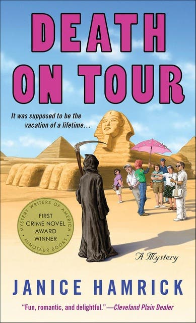 Death on Tour: A Mystery – omslag til lydbogen af Janice Hamrick