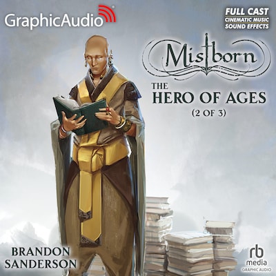The Hero of Ages (2 of 3) [Dramatized Adaptation] "International Edition" – omslag til lydbogen af Brandon Sanderson