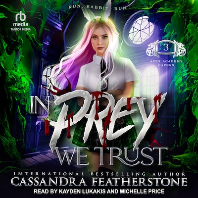 In Prey We Trust – omslag til lydbogen af Cassandra Featherstone