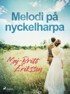 Melodi på nyckelharpa – omslag till ljudboken av Maj-Britt Eriksson