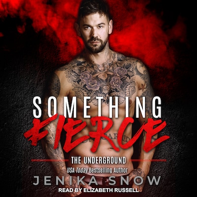 Something Fierce – omslag til lydbogen af Jenika Snow