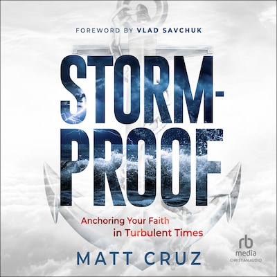 Stormproof – omslag til lydbogen af Matt Cruz