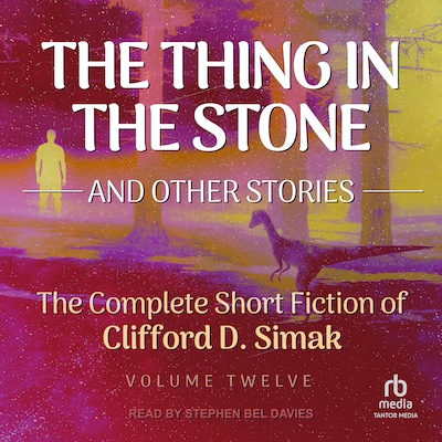 The Thing in the Stone – omslag til lydbogen af Clifford D. Simak
