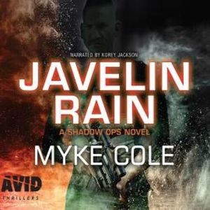 Javelin Rain – okładka audiobooka, autor Myke Cole