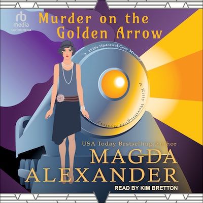 Murder on the Golden Arrow – omslag til lydbogen af Magda Alexander