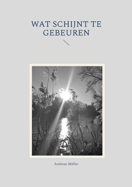 Wat schijnt te gebeuren – omslag van het luisterboek van Andreas Müller