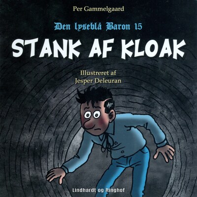 Stank af kloak – omslag til lydbogen af Per Gammelgaard