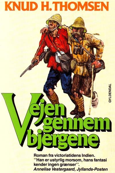 Vejen gennem bjergene – omslag til lydbogen af Knud H. Thomsen