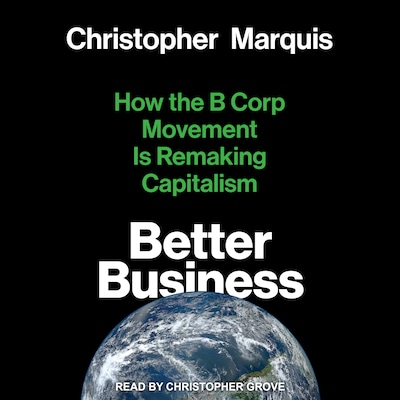 Better Business – omslag til lydbogen af Christopher Marquis