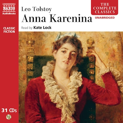 Anna Karenina – omslag til lydbogen af Leo Tolstoy