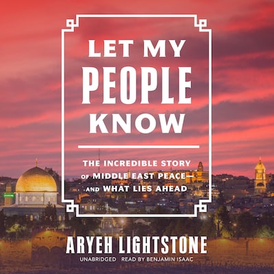 Let My People Know – omslag til lydbogen af Aryeh Lightstone