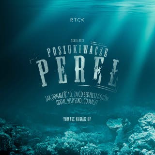 Poszukiwacze pereł – okładka audiobooka, autor o. Tomasz Nowak