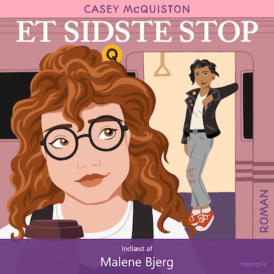 Et sidste stop – omslag til lydbogen af Casey McQuiston